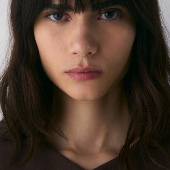 NWT Aritzia WILFRED Regal Blazer - Crepette Rich Mocha Brown 8 - Picture 6 of 12